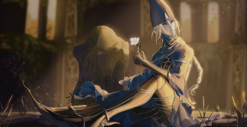 lord's blade ciaran (dark souls and 1 more) drawn by yun_(huapeiyun)