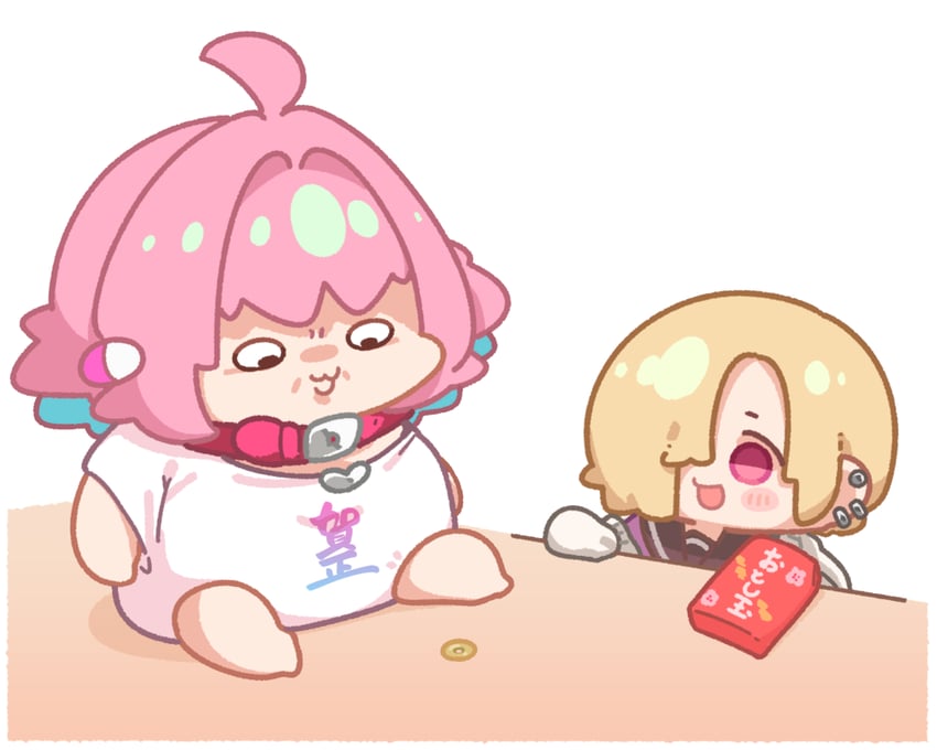 yumemi riamu and shirasaka koume (idolmaster and 1 more) drawn by takato_kurosuke