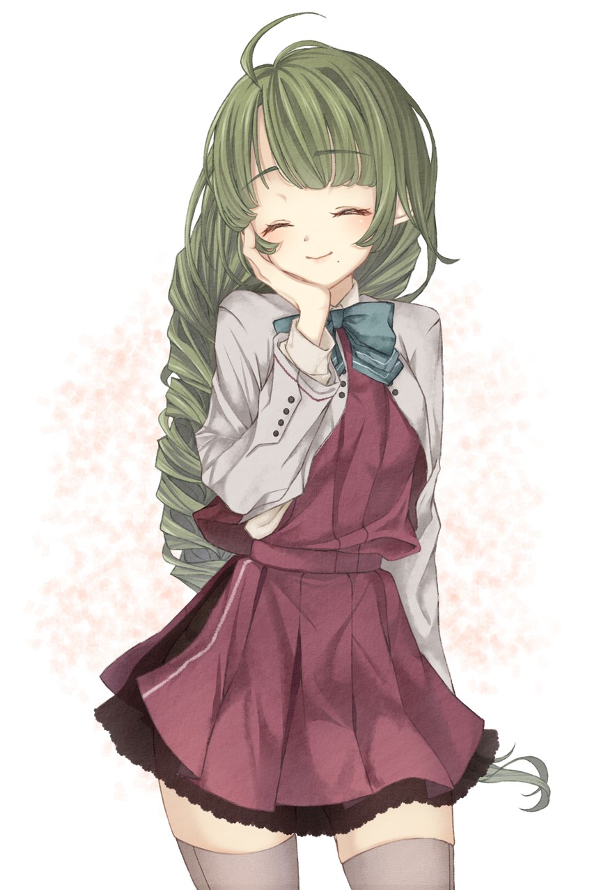 yuugumo and yuugumo kai ni (kantai collection) drawn by amane_(axmaxne)
