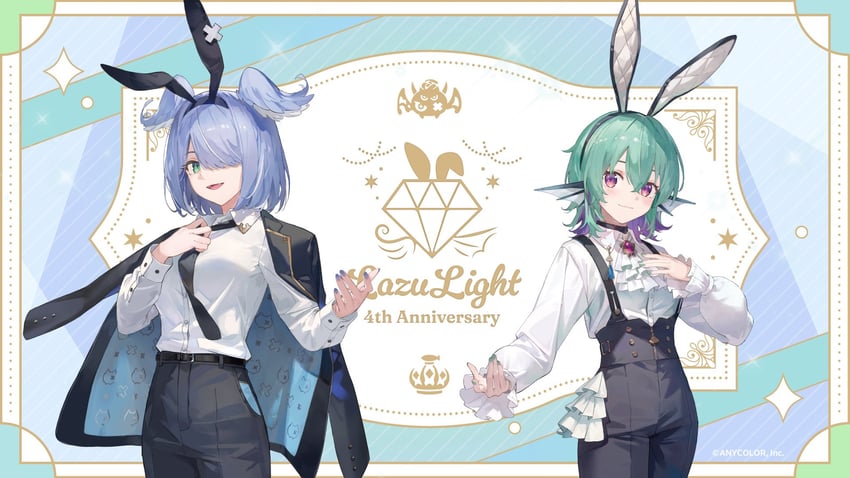 elira pendora and finana ryugu (nijisanji and 1 more) drawn by kobuta