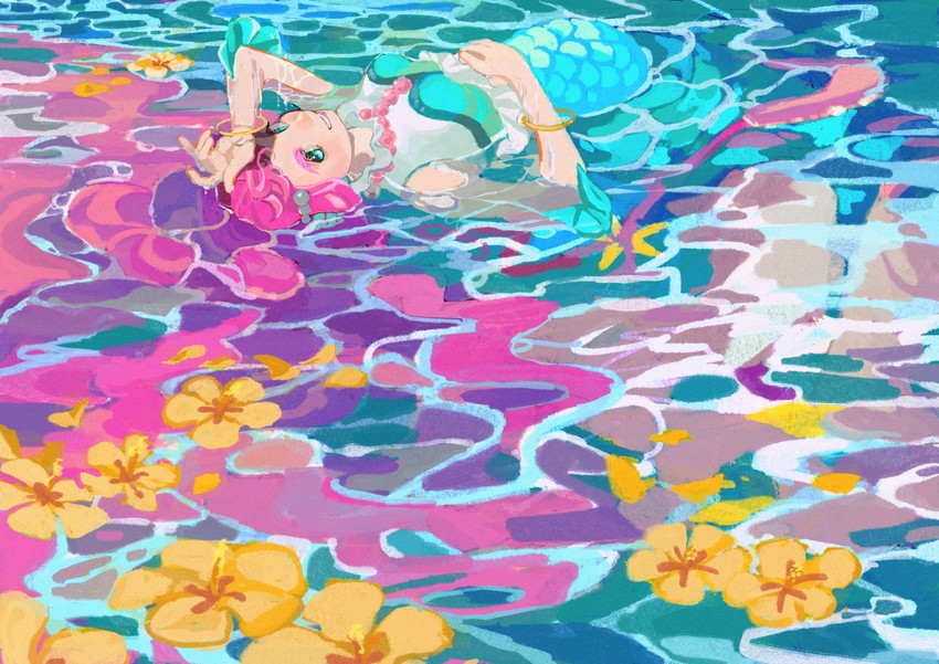 laura la mer (precure and 1 more) drawn by kobayashi_hisanori