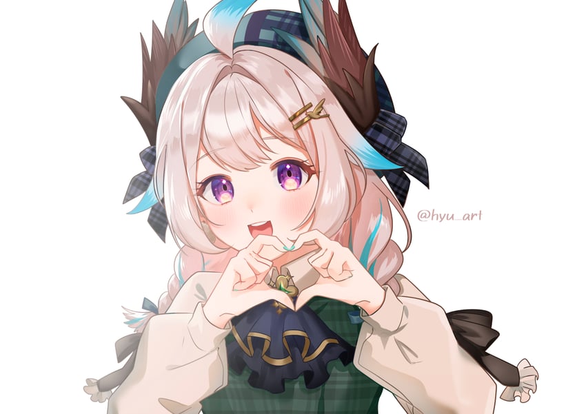 enna alouette (nijisanji and 1 more) drawn by hyu_art