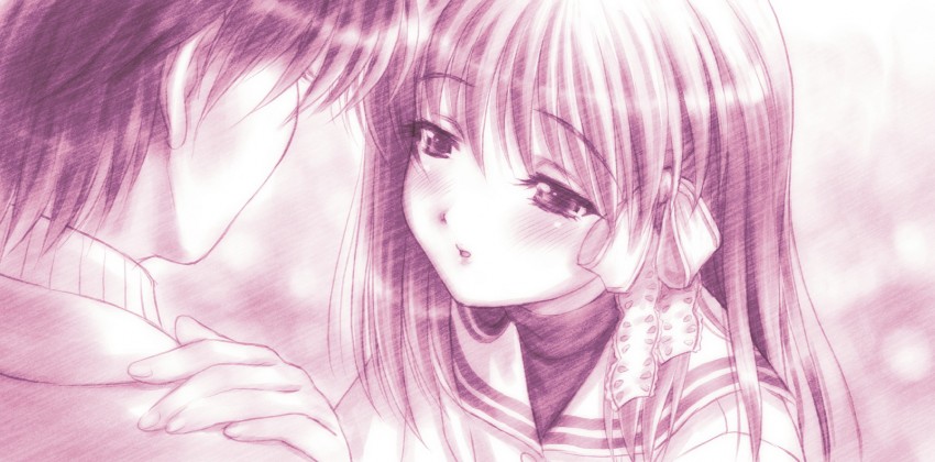fujibayashi kyou and okazaki tomoya (clannad) drawn by goto_p