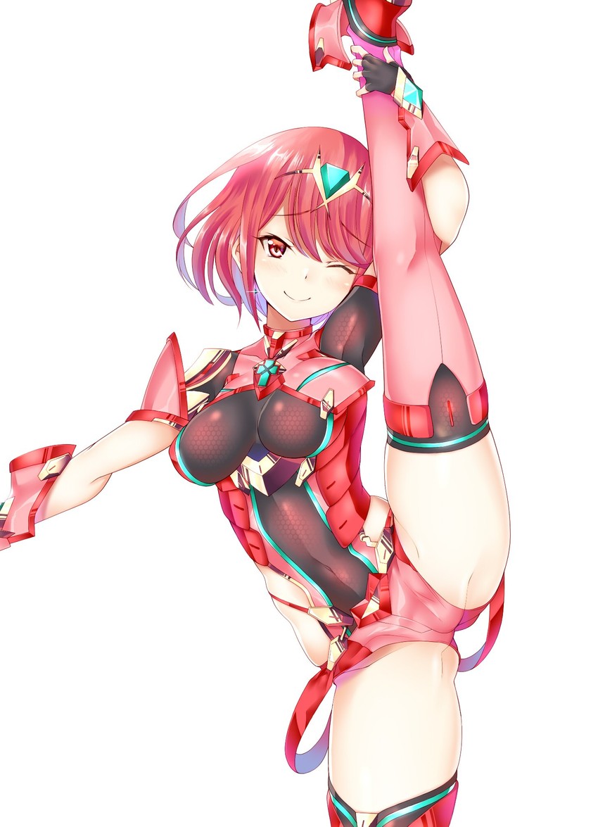 pyra (xenoblade chronicles and 1 more) drawn by daive