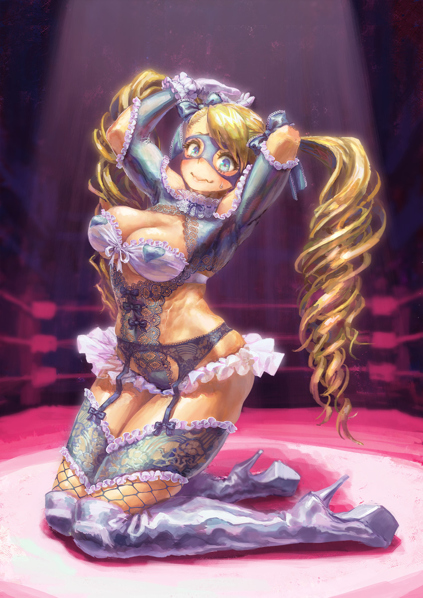 rainbow mika (street fighter and 1 more) drawn by jonpei