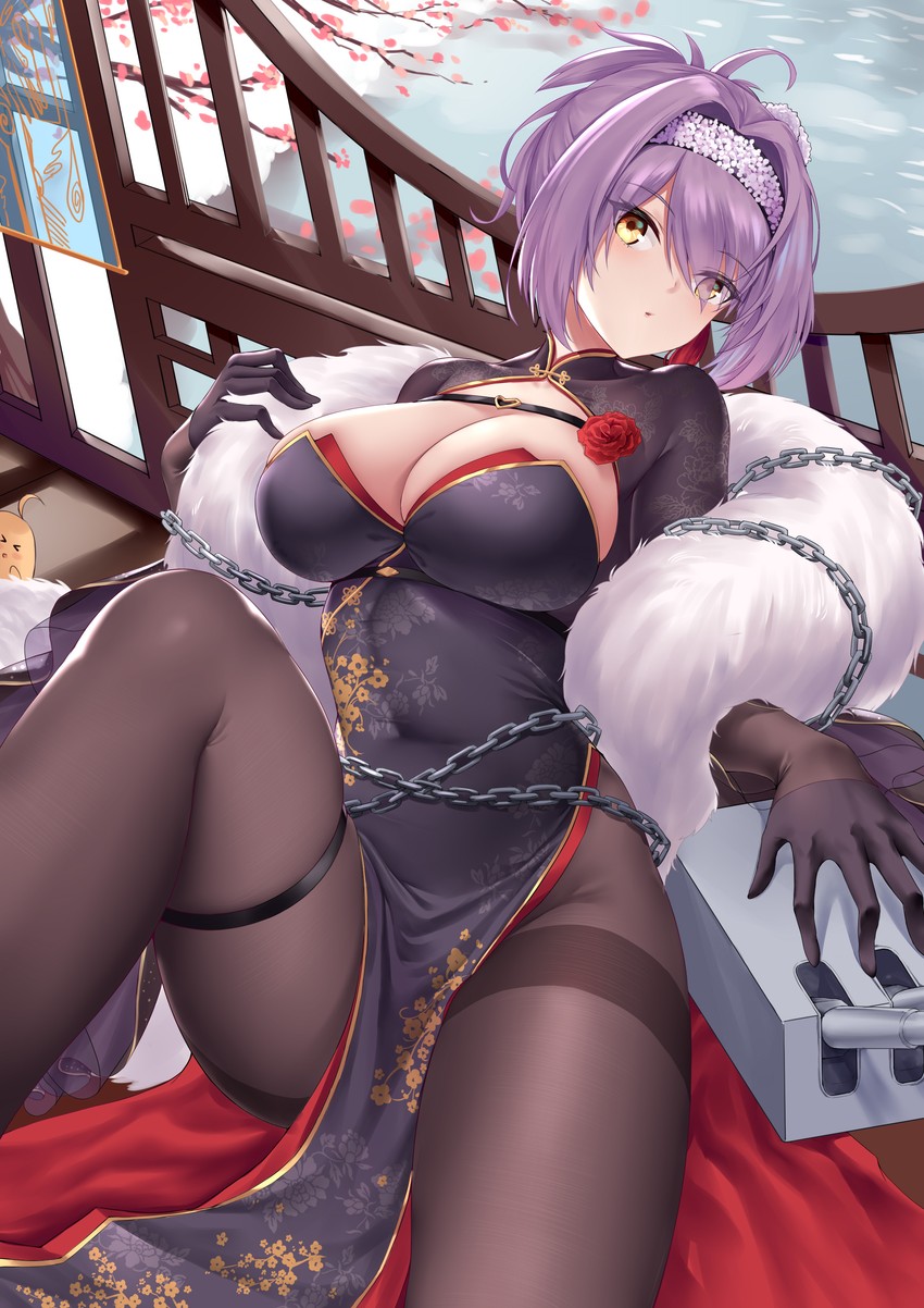 manjuu and gloucester (azur lane) drawn by chitu_hefeng_zhong