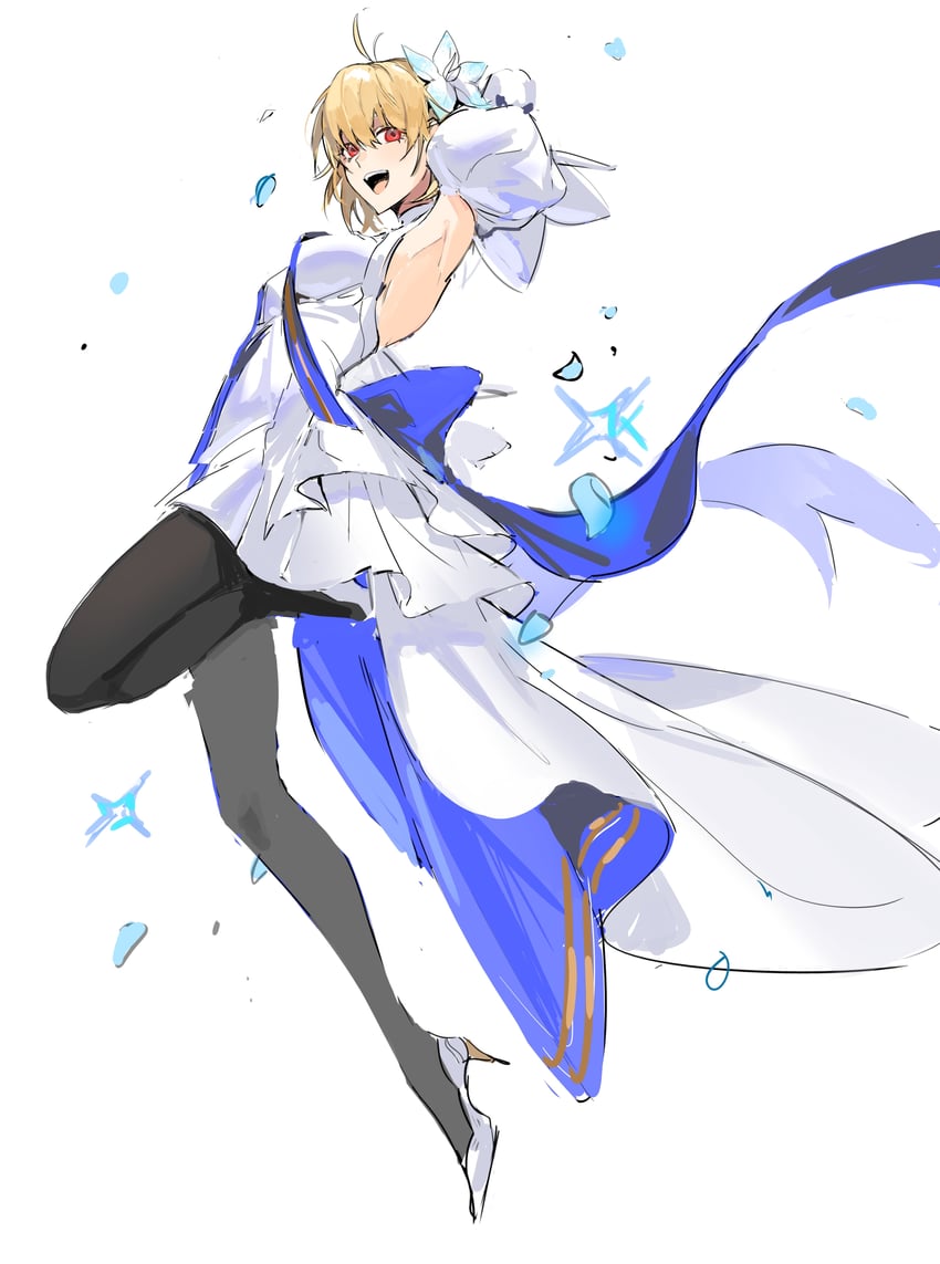 arcueid brunestud (fate and 2 more) drawn by yoru_yoru13