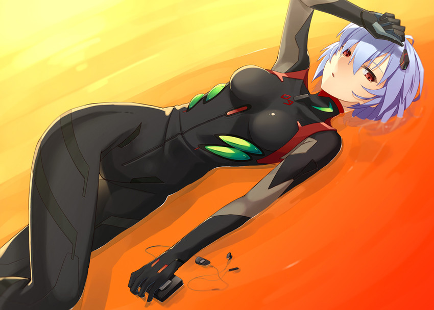 ayanami rei (neon genesis evangelion and 2 more) drawn by prime_(prime_tw)