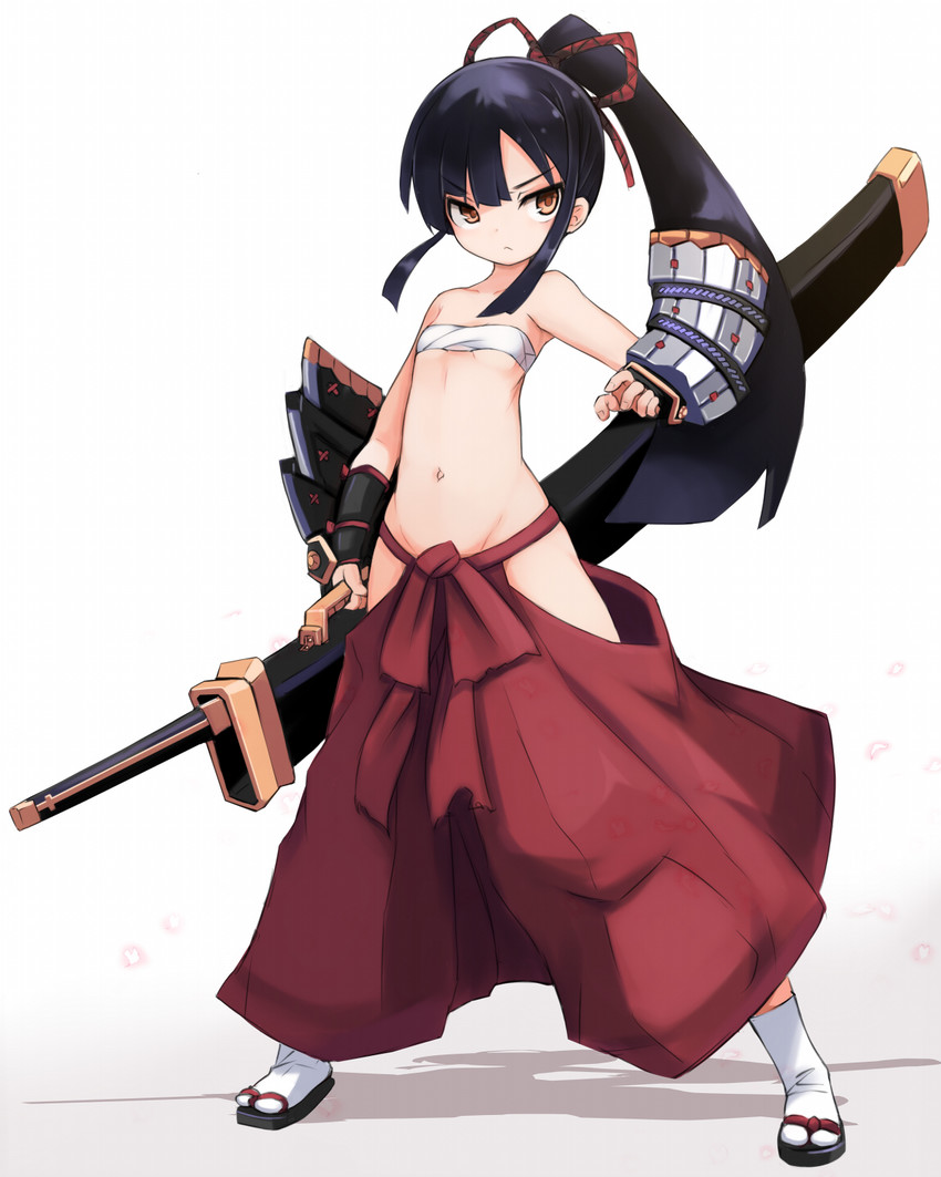 bushidou and bushidou 2 (sekaiju no meikyuu and 1 more) drawn by karukan_(monjya)