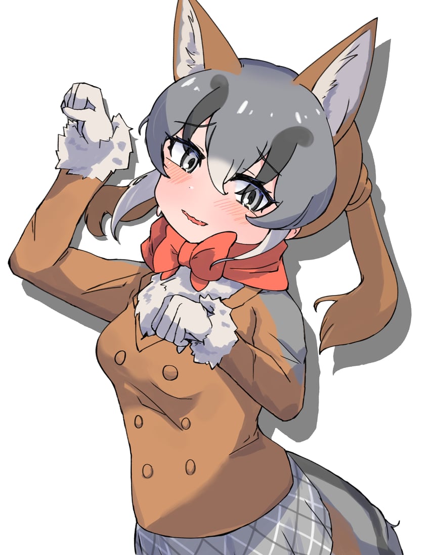 island fox (kemono friends) drawn by toro_orororo