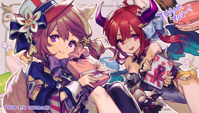 lucifer, liberte, and abyss angel mirin (shingeki no bahamut and 1 more) drawn by lee_hyeseung