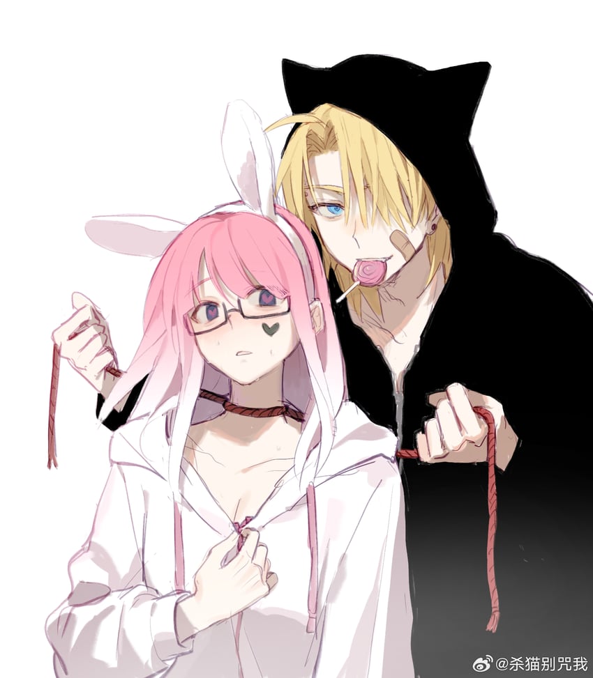 player character and whitney (original and 1 more) drawn by sha_mao_bie_zhou_wo