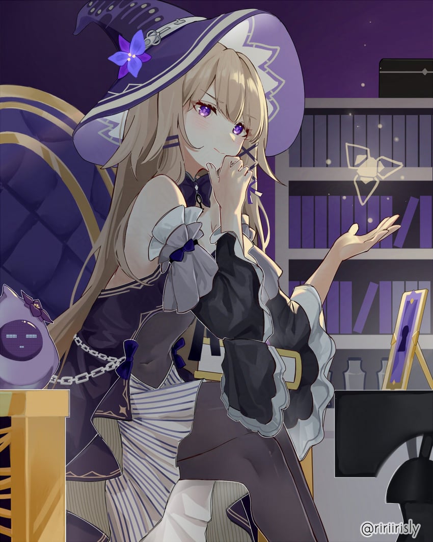 herta and the herta (honkai and 1 more) drawn by ririirisly