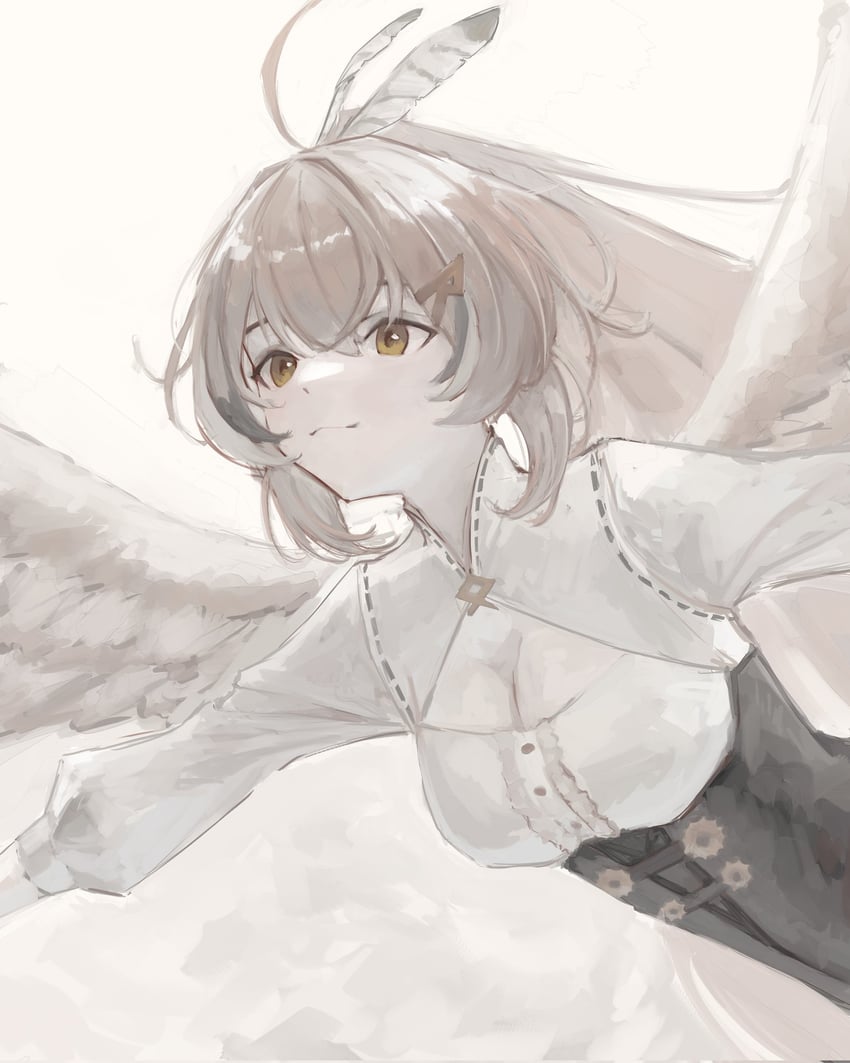 nanashi mumei (hololive and 1 more) drawn by tablicoart