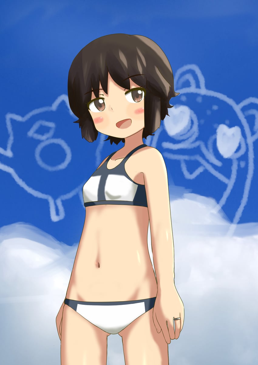 miyuki, enemy lifebuoy, and bokukawauso (kantai collection) drawn by subprocedure
