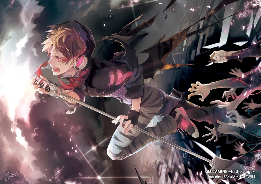 glutamine (indie utaite and 1 more) drawn by rahwia