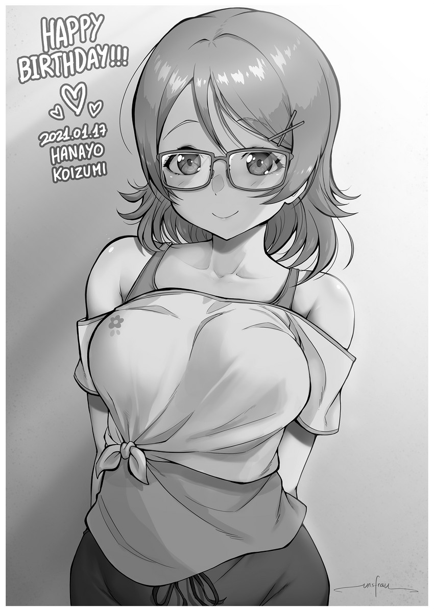 koizumi hanayo (love live! and 1 more) drawn by unsfrau