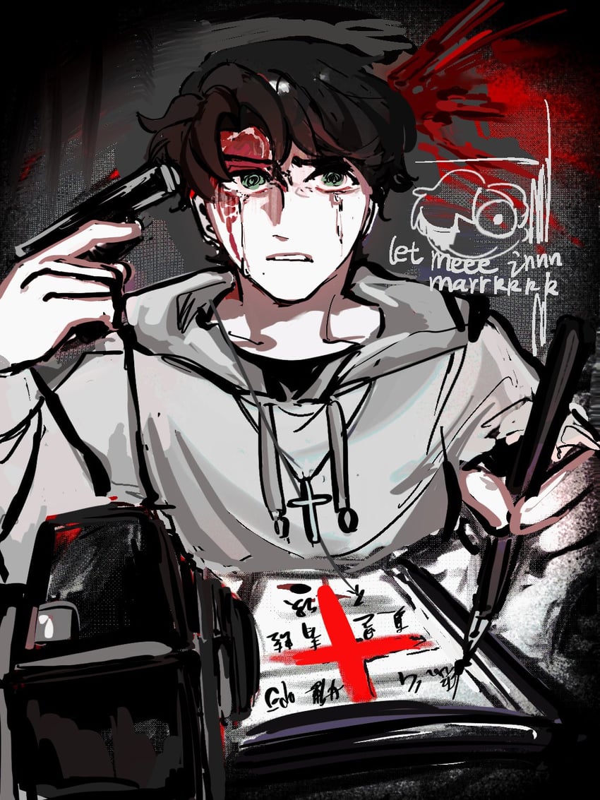 mark heathcliff (mandela catalogue) drawn by boluoyuxiaogou
