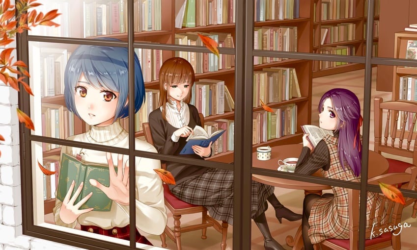 tachibana rui, tachibana hina, and serizawa miyabi (domestic na kanojo) drawn by sasuga_kei