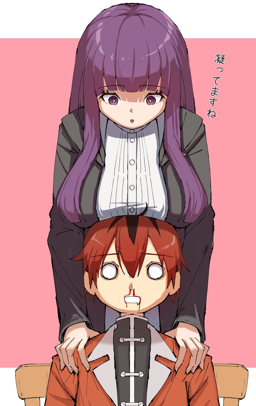fern and stark (sousou no frieren) drawn by kaneko_ryou