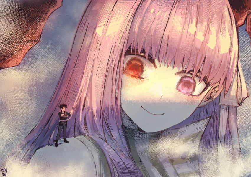 fujimaru ritsuka and kingprotea (fate and 1 more) drawn by ootato