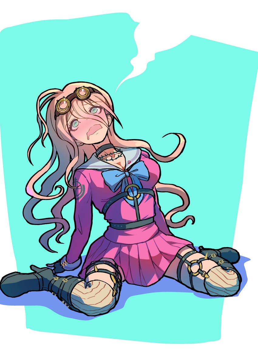 iruma miu (danganronpa and 1 more) drawn by youko-shima