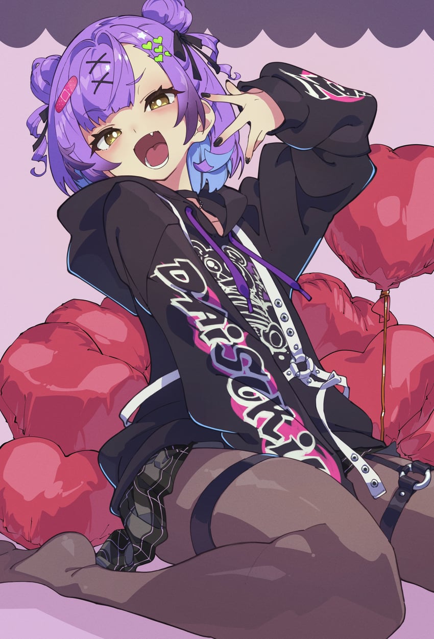 hinomori anzu (indie virtual youtuber) drawn by ushiki_yoshitaka