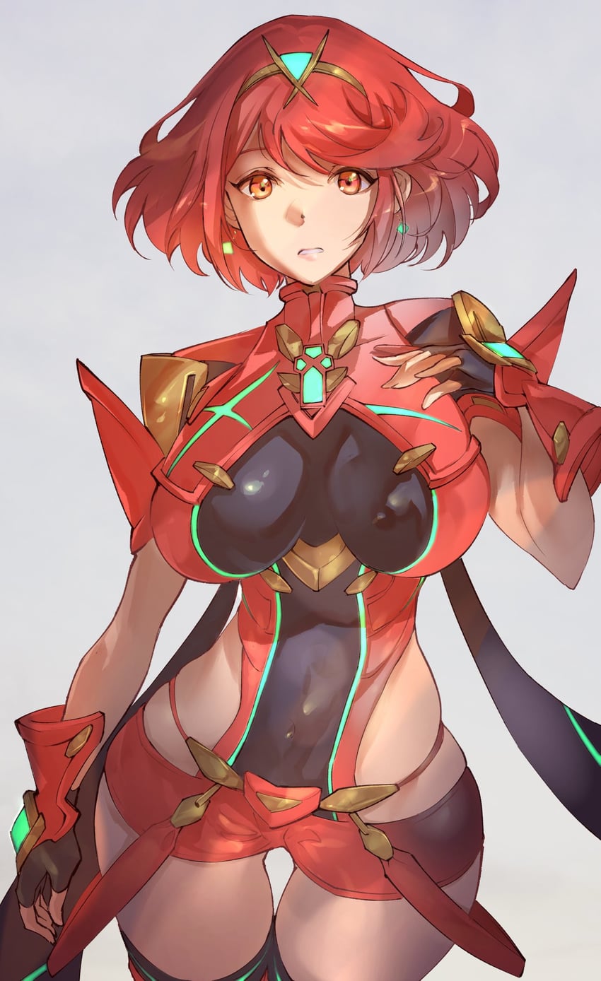 pyra (xenoblade chronicles and 1 more) drawn by ug333333