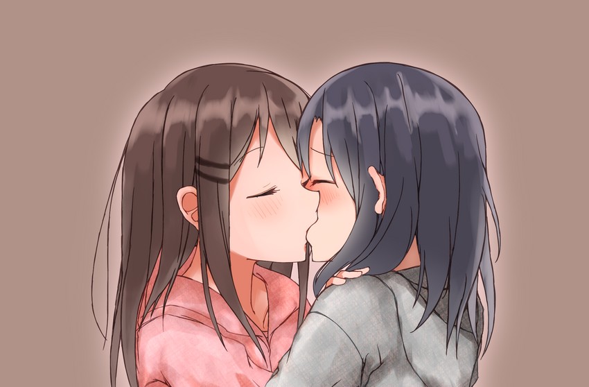 adachi sakura and shimamura hougetsu (adachi to shimamura) drawn by aoyon