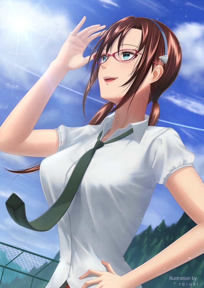 makinami mari illustrious (neon genesis evangelion and 2 more) drawn by ruzuki