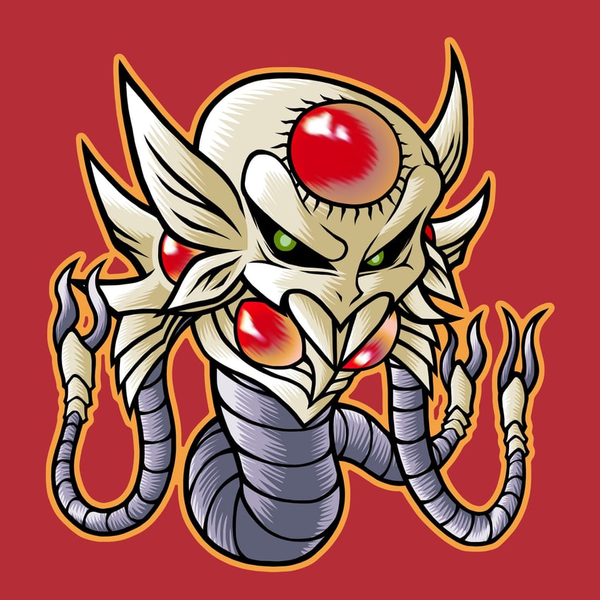 alien mars (yu-gi-oh!) drawn by tk_moai_create