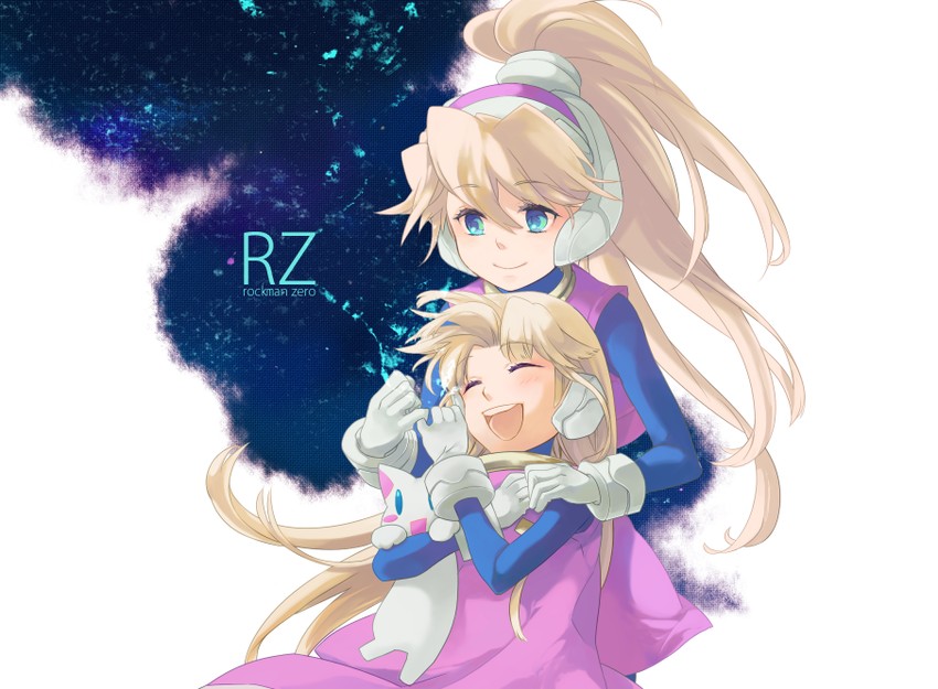 ciel and alouette (mega man and 1 more) drawn by nyoroge