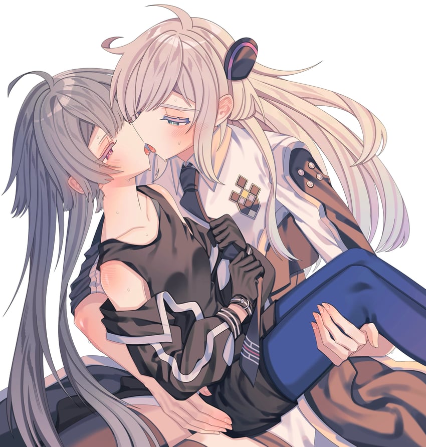 sky striker ace - raye and sky striker ace - roze (yu-gi-oh!) drawn by emptyayya
