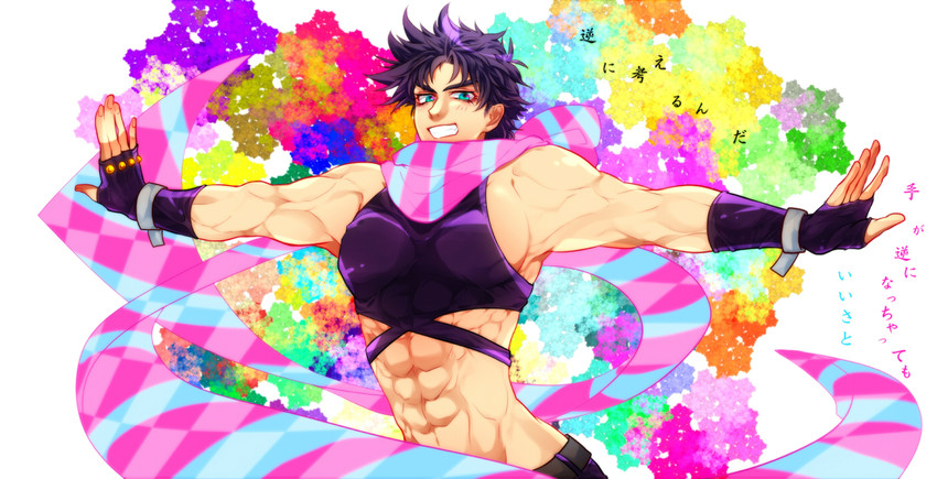 joseph joestar (jojo no kimyou na bouken and 1 more) drawn by sora_kohaku