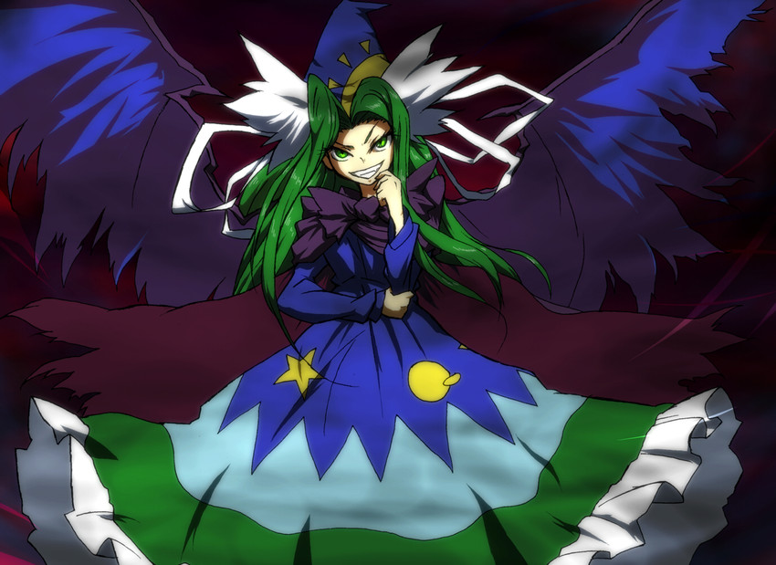 mima (touhou and 1 more) drawn by hiseki_(tknkkm)
