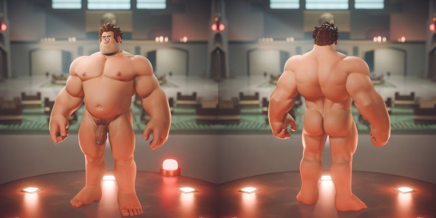 wreck-it ralph (wreck-it ralph) drawn by cerothoni_(0thoni)