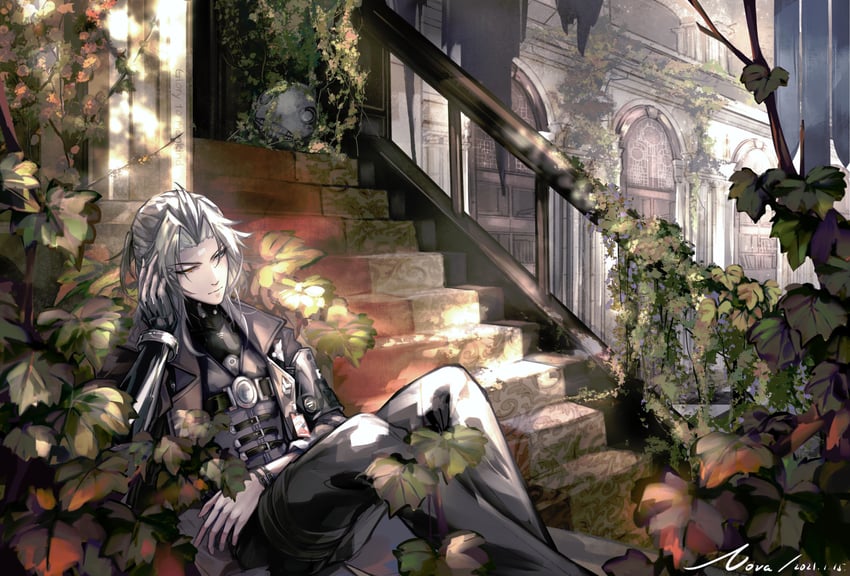 emil, watanabe, and watanabe: nightblade (punishing: gray raven and 1 more) drawn by nnnnnova