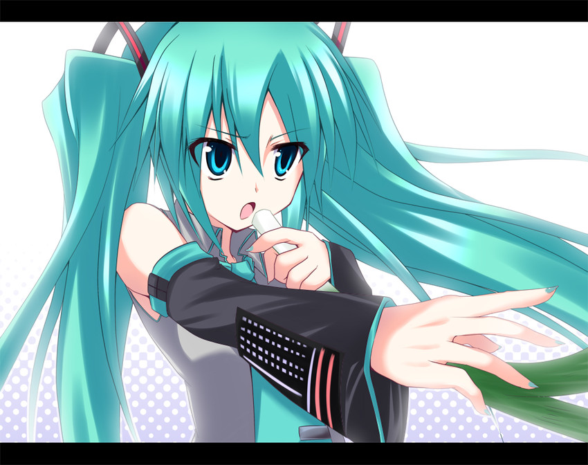 hatsune miku (vocaloid and 1 more) drawn by akane_souichi