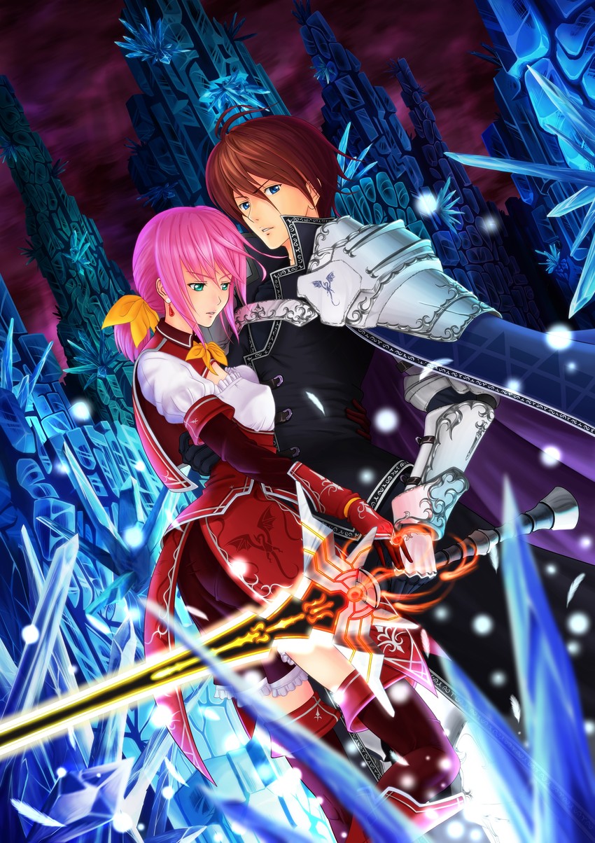 lenna charlotte tycoon and bartz klauser (final fantasy and 1 more) drawn by marco_rosso