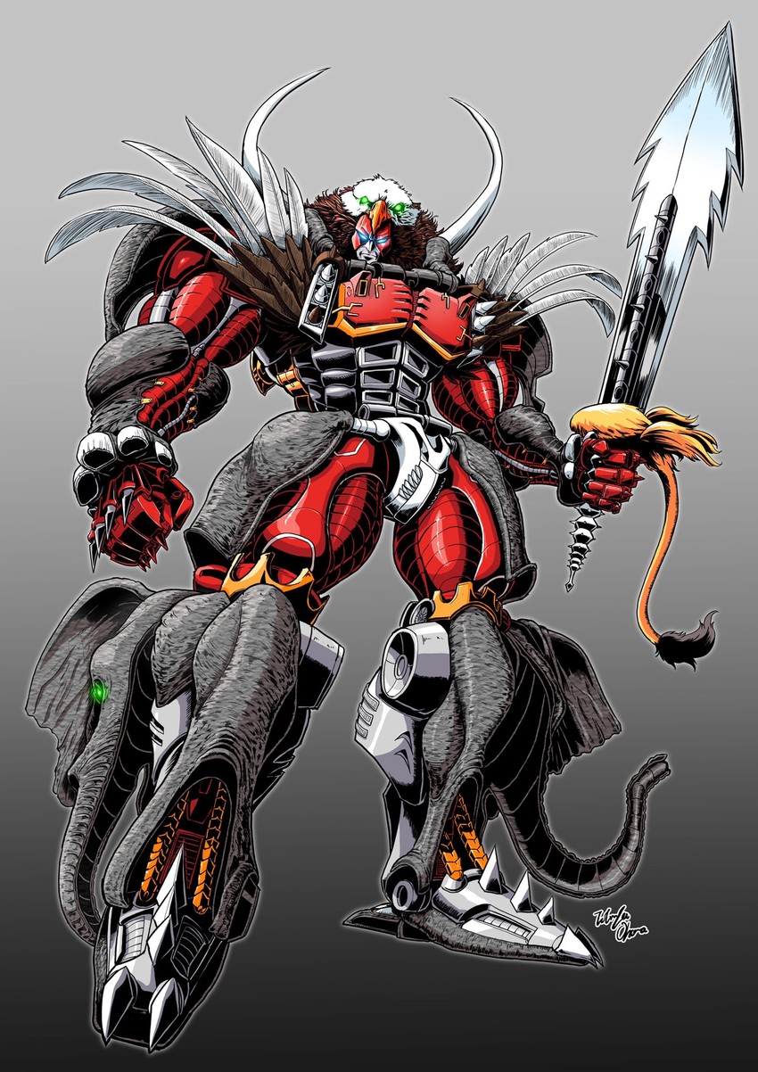magnaboss (transformers and 2 more) drawn by oohara_tetsuya