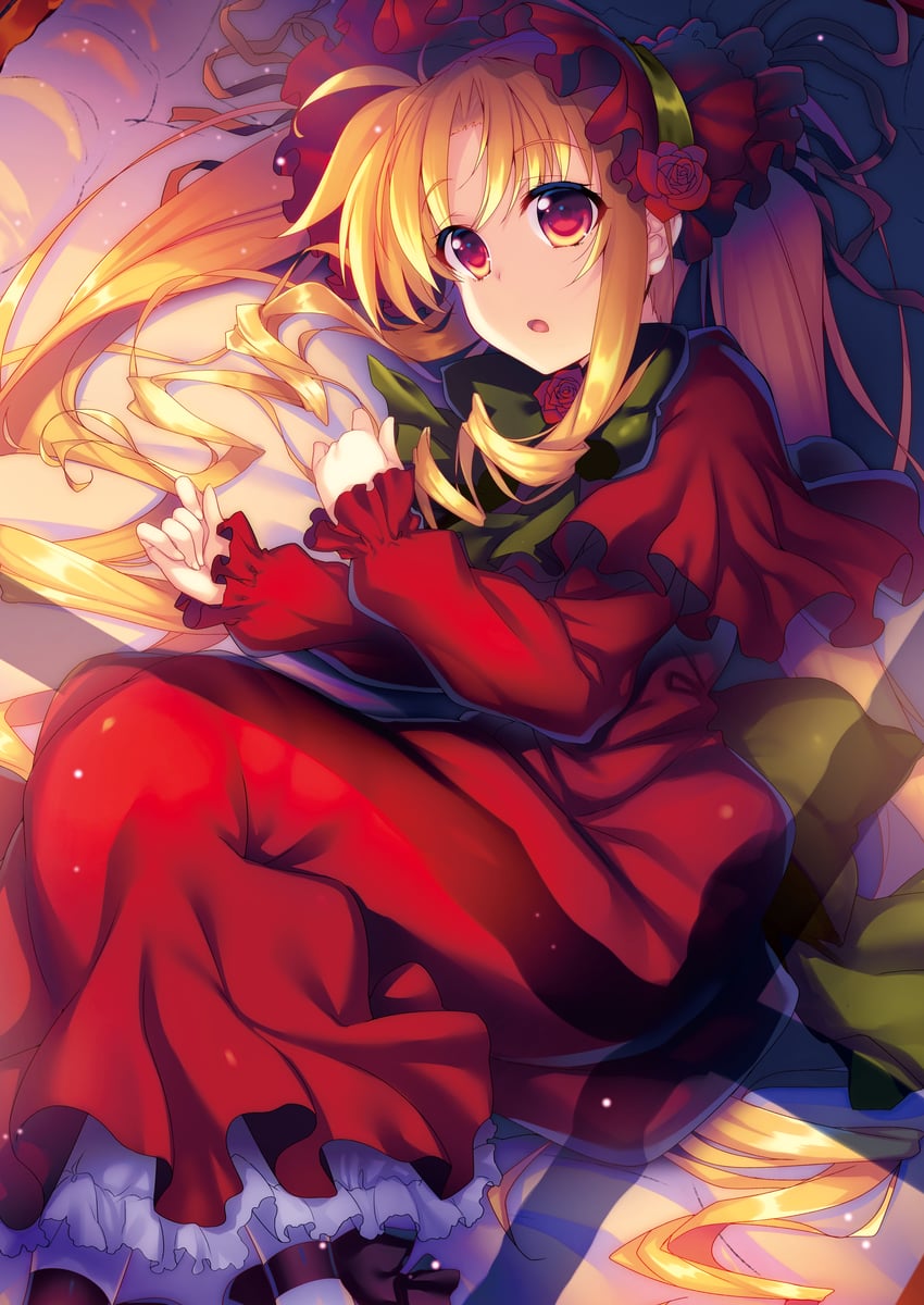 fate testarossa and shinku (lyrical nanoha and 2 more) drawn by raiou