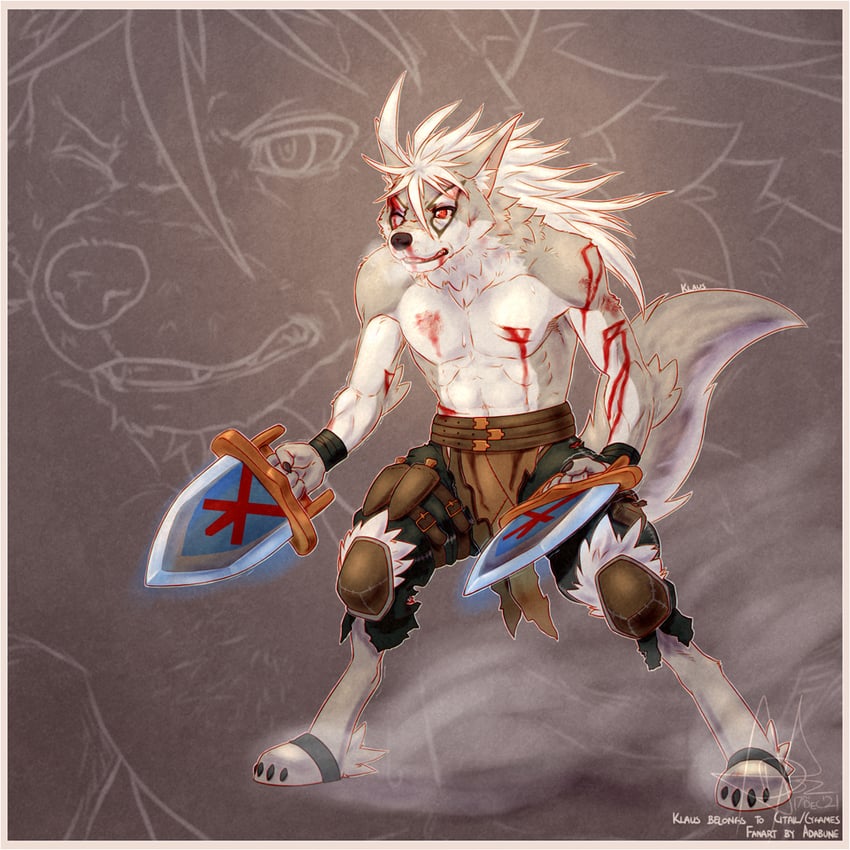 klaus (world flipper and 1 more) drawn by adaoz