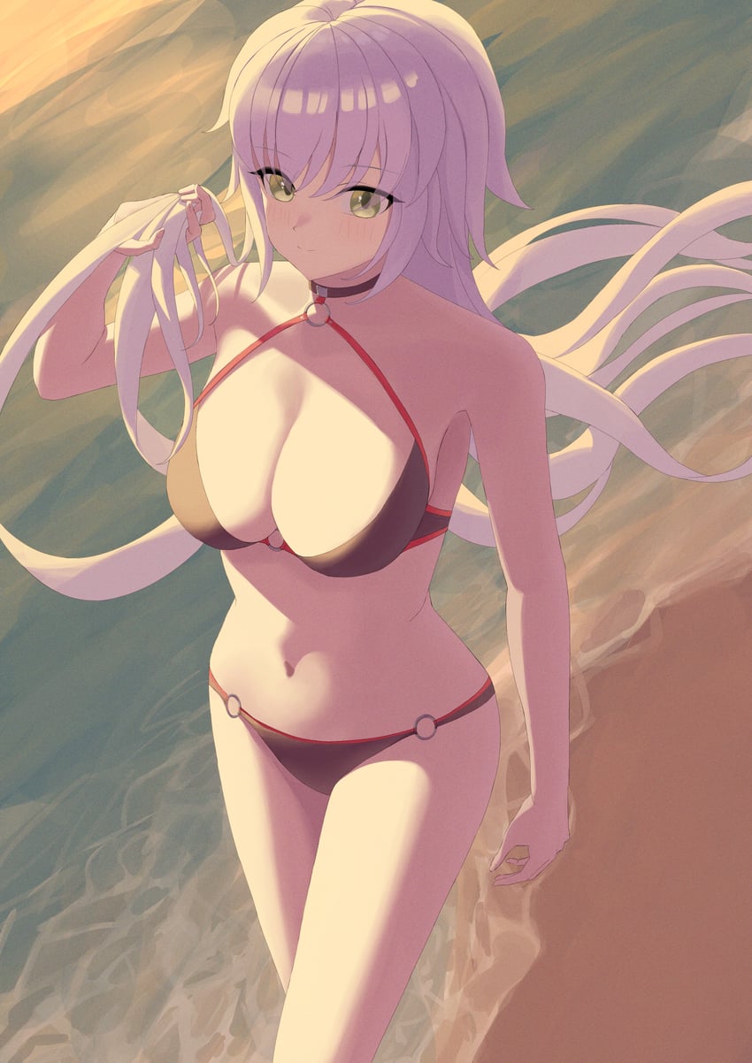 jeanne d'arc alter (fate and 1 more) drawn by azashiro_kp
