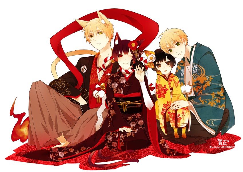 united kingdom and japan (axis powers hetalia) drawn by haruno_(biko)