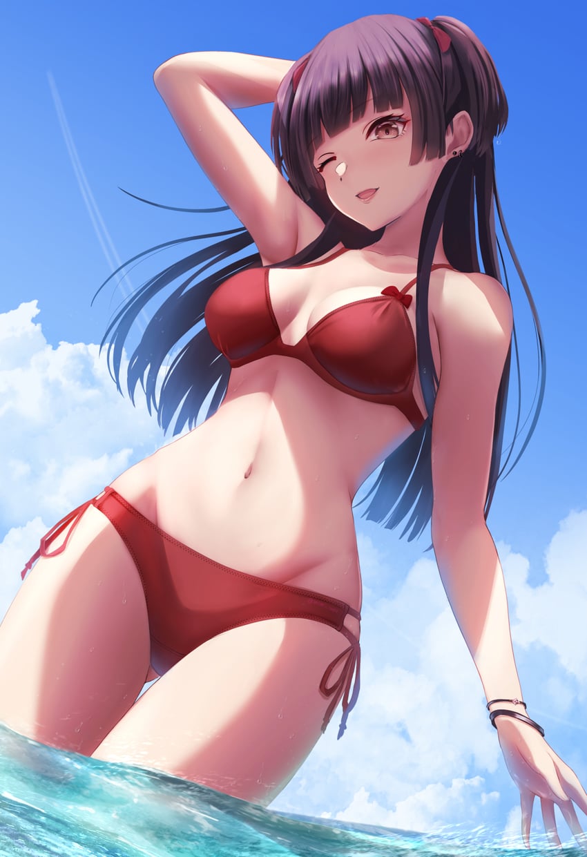 mayuzumi fuyuko (idolmaster and 1 more) drawn by momi_yuro