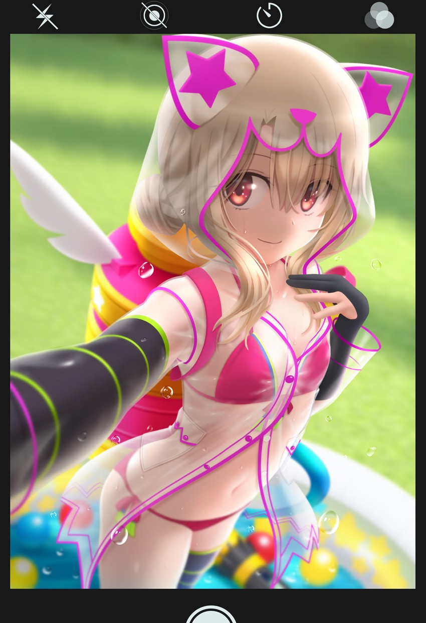 illyasviel von einzbern and magical ruby (fate and 2 more) drawn by siraha