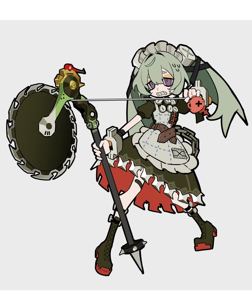 corin wickes (zenless zone zero) drawn by populamalus