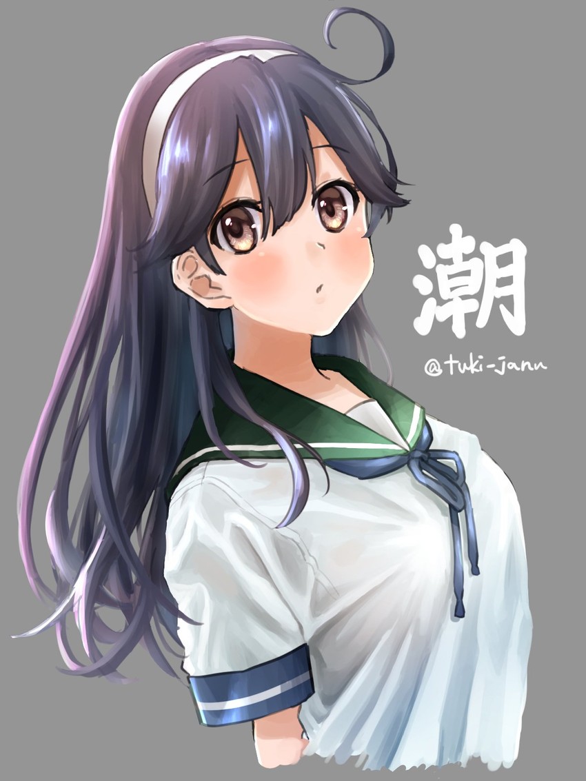 ushio and ushio kai ni (kantai collection) drawn by tsukimura_(d24f4z8j3t)