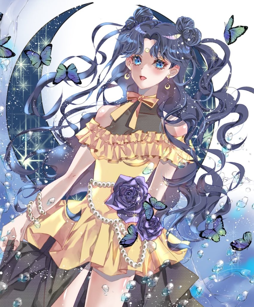 luna (bishoujo senshi sailor moon) drawn by tokiwa_akane