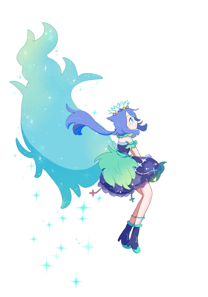liko and terapagos (pokemon and 2 more) drawn by seiun_(hoshigumo_72)
